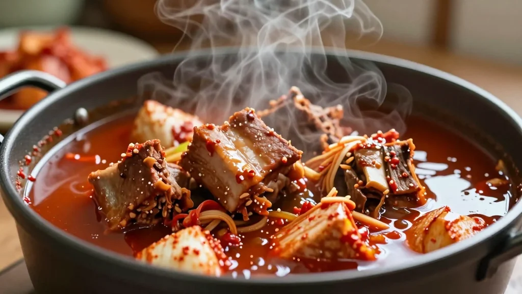 등갈비 김치찜 황금레시피