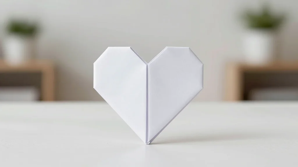 종이접기 하트 접는법