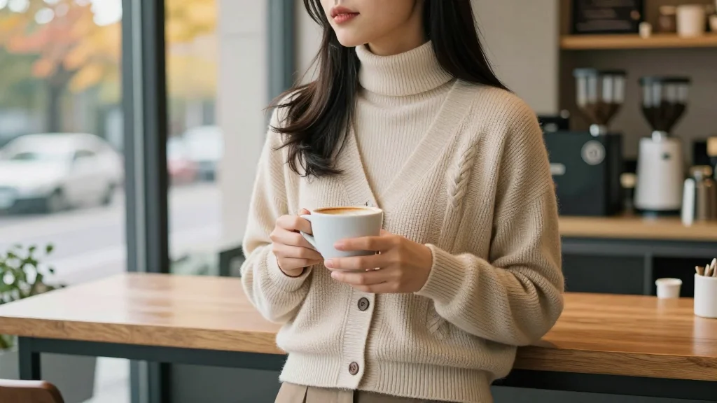 메종키츠네 가디건, 체형별 핏부터 코디까지 완벽 가이드