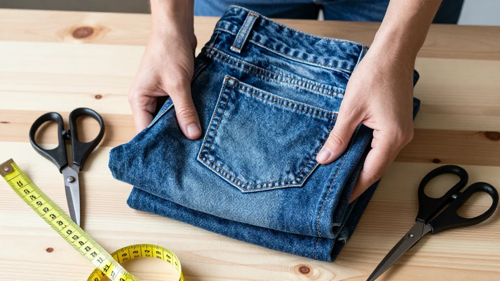 애매하게 긴 바지 기장, 집에서 뚝딱 줄이는 만능 비법