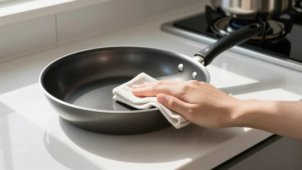 새 후라이팬 첫 세척, 코팅 수명 2배 늘리는 비법