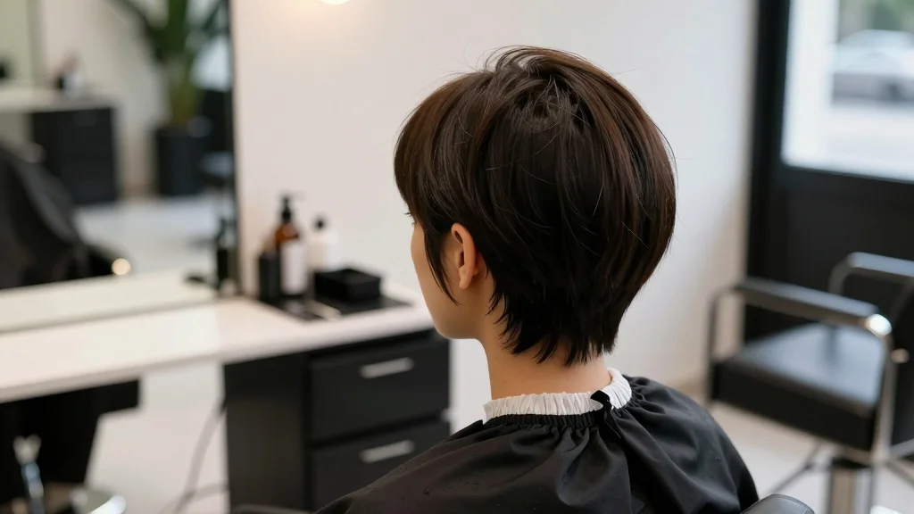 화사 단발, 분위기 확 달라진 시크한 가을 헤어