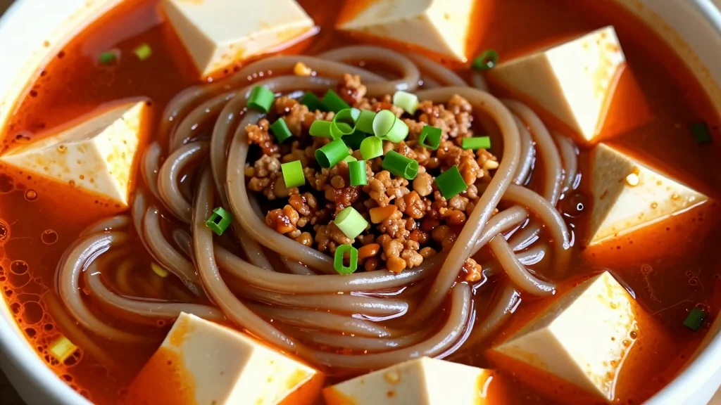 얼큰 칼칼 순두부쫄면, 집에서 즐기는 완벽한 한 끼