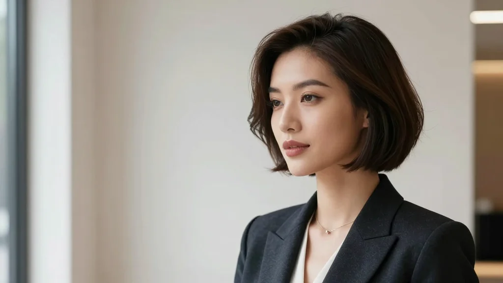 박선영 아나운서 단발, 세련된 헤어의 비밀