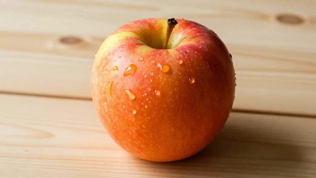 새콤달콤한 홍옥 사과, 가장 맛있는 시기는 언제일까요?
