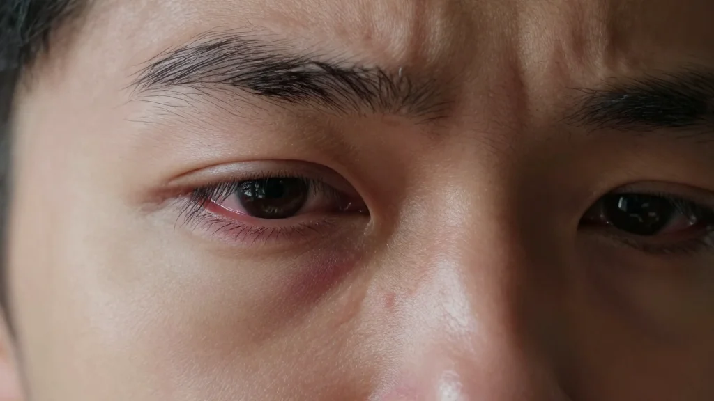 눈두덩이 부음, 결막염이 아니라 대상포진일 수 있어요