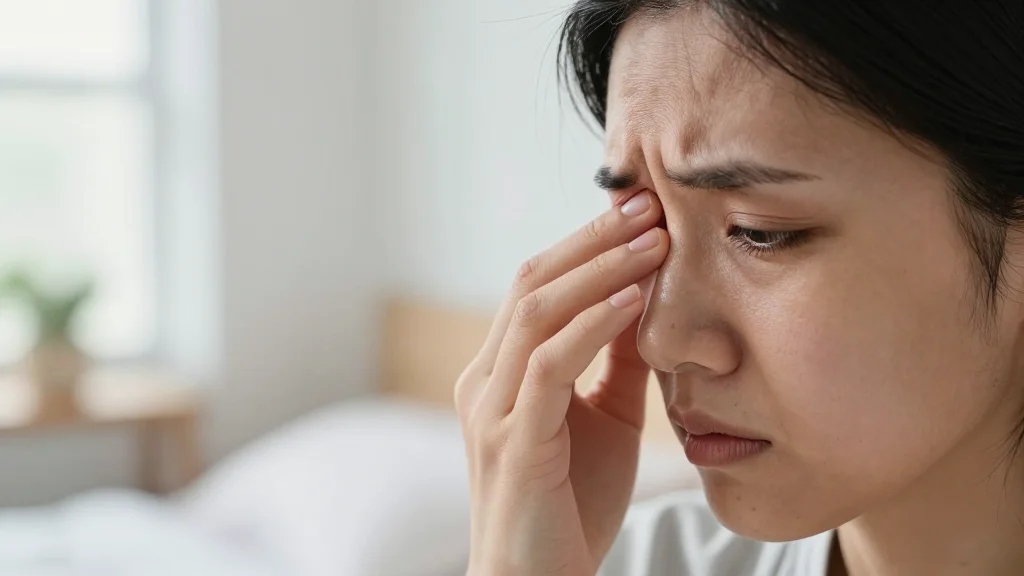 대상포진 눈 부음 - 소주제 2