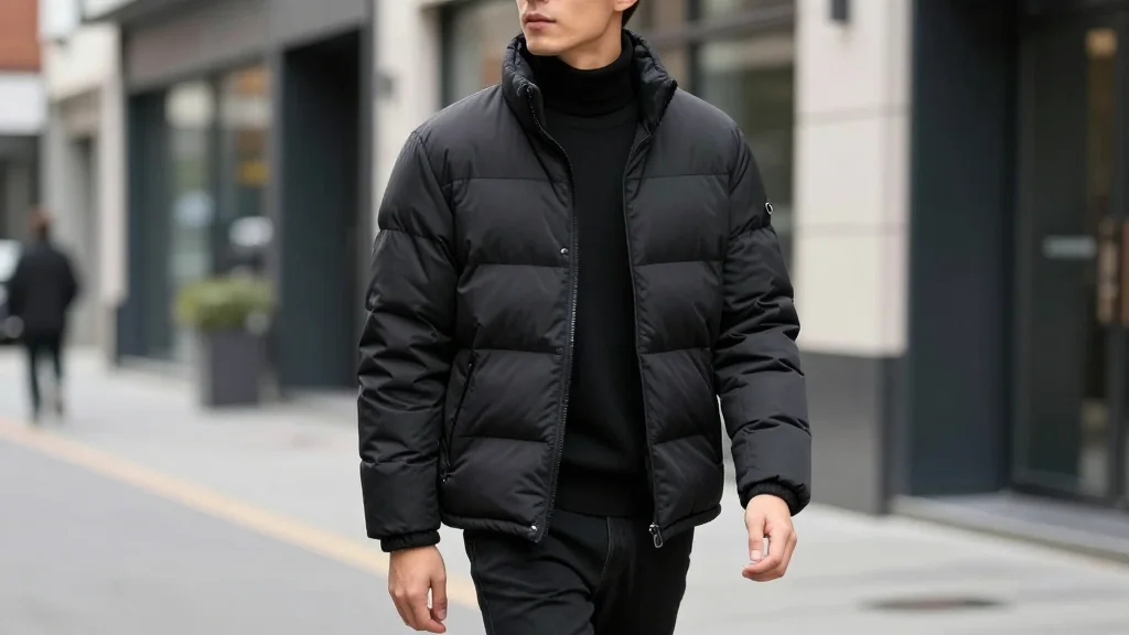 남자숏패딩, 한겨울 스타일과 보온성을 모두 잡는 최적의 선택