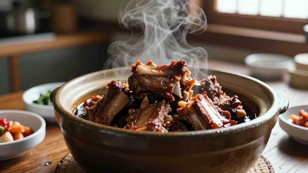 뼈가 쏙 빠지는 야들함, 류수영 돼지갈비찜 레시피의 맛 비결