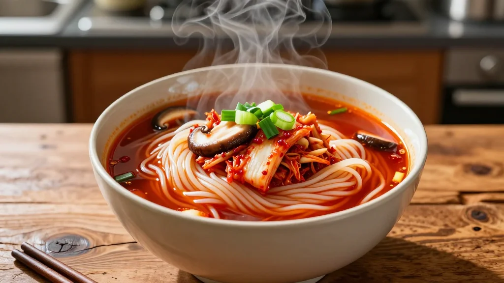김치칼국수 레시피: 신김치 활용해 깔끔하고 칼칼하게 끓이는 비법