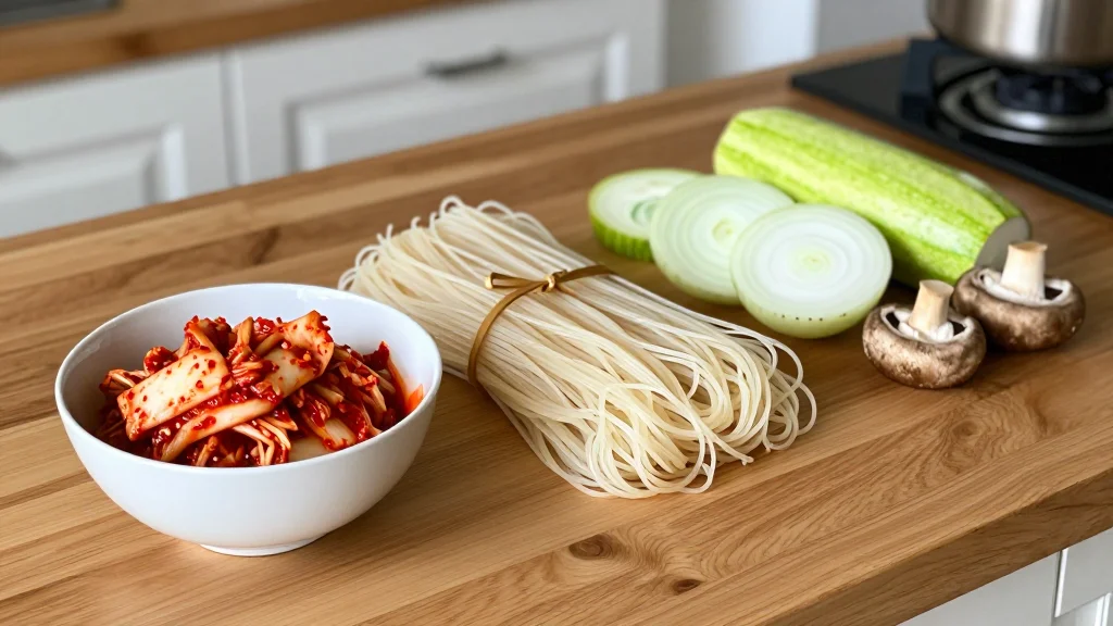 김치칼국수 레시피 - 소주제 2